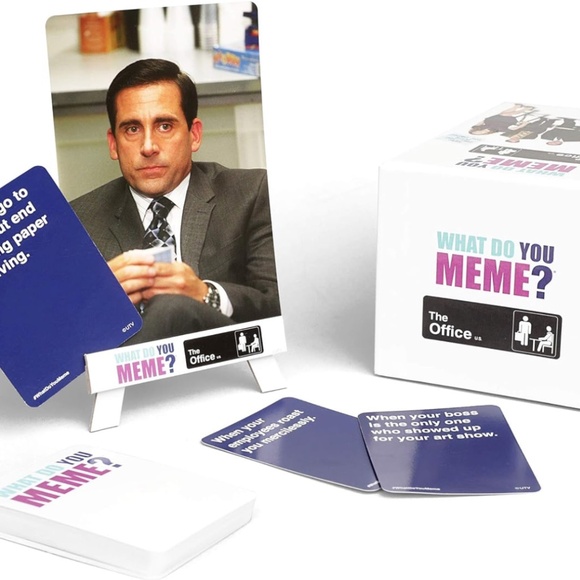 What Do You Meme? The Office Edition Hilarious Party Game for Meme Lovers NEW - Picture 5 of 5